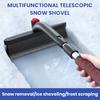 Car Snow Brush And Ice Scraper Brush Extendable Snow Shovel Ergonomic Foam Grip Snow Remove Broom for Windshield & Window Cleaning