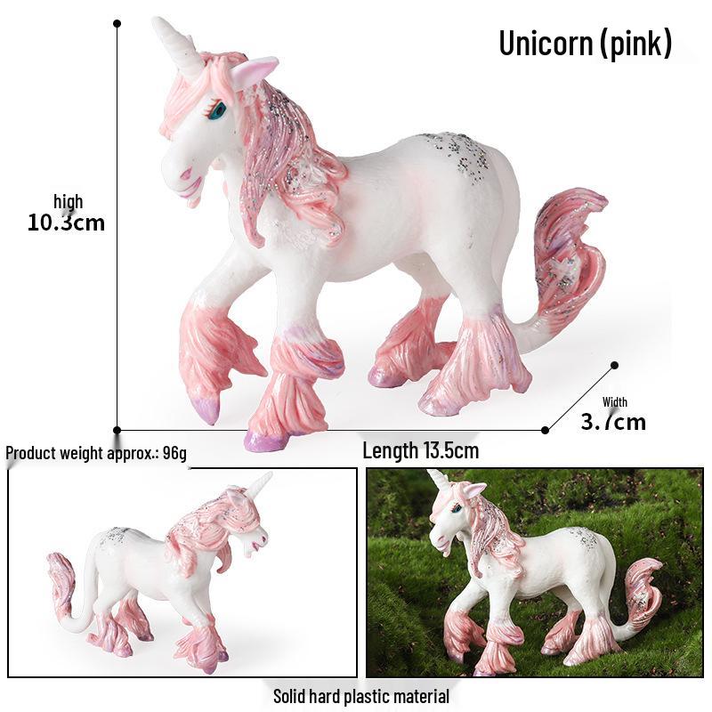Mysterious Elf Pegasus Mythical Beast Model - Home Decoration Ornament & Gift