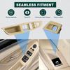 Interior Front Door Armrest Panel Trim Pull Handle Set Replacement for BMW 5 Series F10 F11 F18 2010 2011 2012 2013-2017 LHD RHD