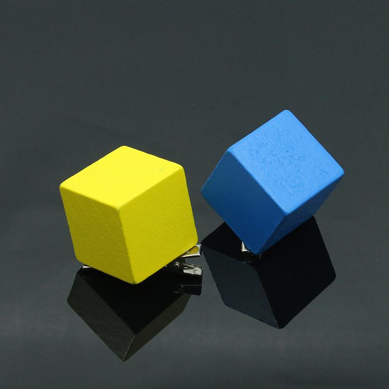 

Bocchi The Rock Gotoh Hitori Cosplay Hair Clip Square Wood Headwear Anime Gift