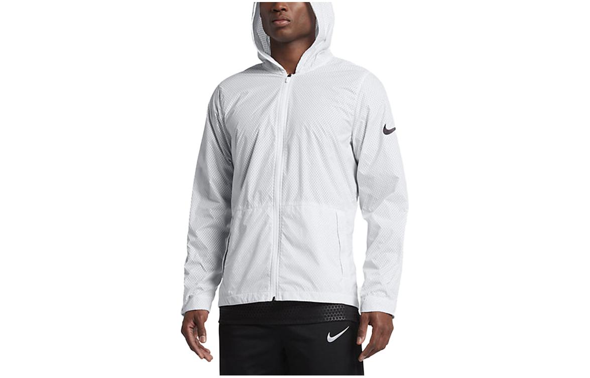 Nike Jackets Men s White Hooded Thin Other 848532-100 XXL