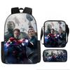 Printed Avengers The Backpack Set Oxford Fabric Pencil Case Essentials School