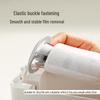 Magnetic Wall-Mounted 2-in-1 Cling Film & Foil Dispenser with Slide Cutter
