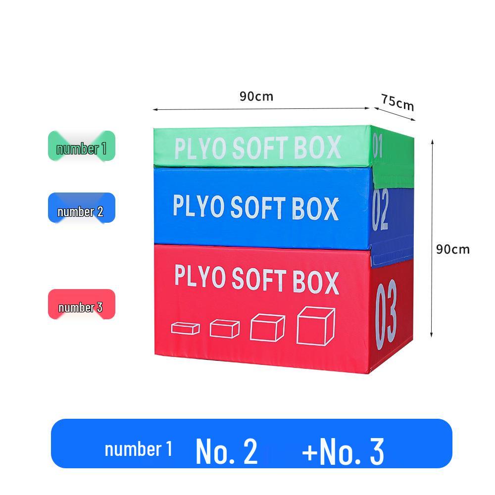 Soft 4-in-1 Vaulting Box for Kids' Fitness Training