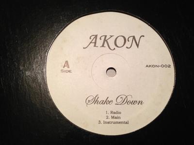 12-Zoll Schallplatte AKON - Shake Down AKON002 Nicht auf dem Label 2007 US Blues Gebraucht