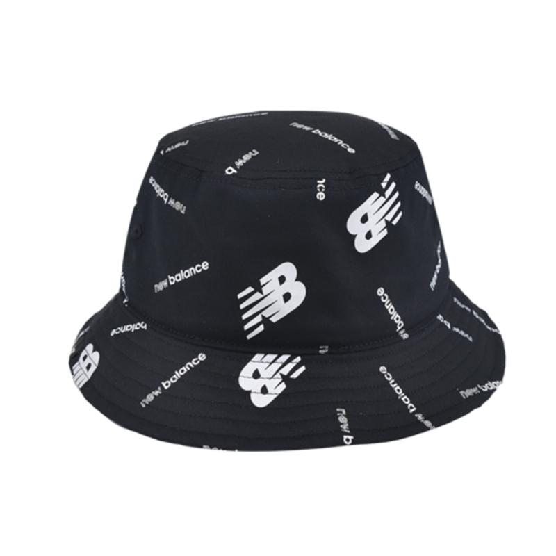 New Balance Bucket Hat Unisex Black New Balance JACL1647-BK