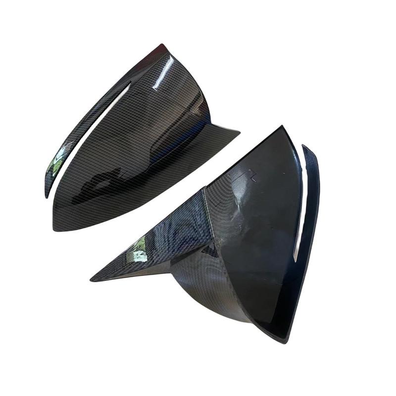OX Horn Side Wing Mirror Cover Caps for Hyundai Tucson NX4 - Rearview Mirror Cover Shell Trim Add On Car Accessories