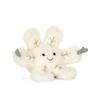Peluche Fiocco di Neve 21cm Morbido Carino Soffice Peluche Animale Regalo per Bambini