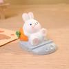 Cute   Cell Phone Stand Cartoon Resin Bunny Phone Holder Desk for Student Room Decoration