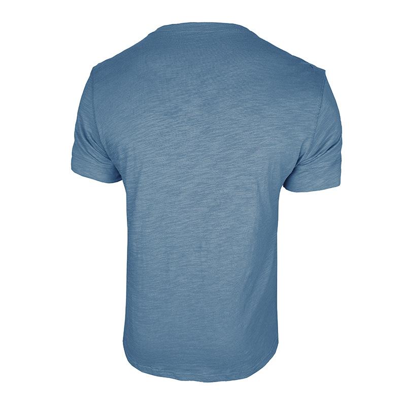 Summer New Men's Short-sleeved Casual Round Neck Versatile and Fashionable Tops
