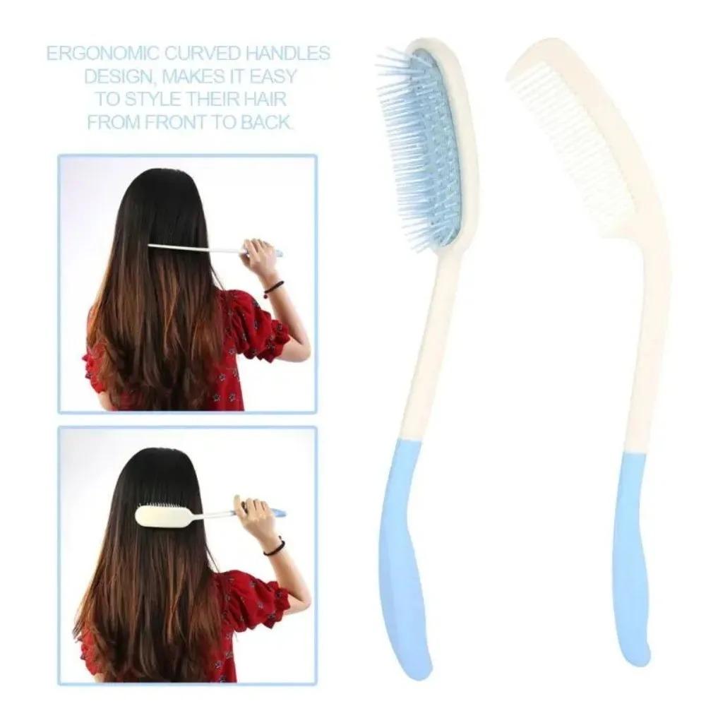 Long Reach Handled Comb Hair Brush Set Applicable Elderly Hand-disabled People Inconvenient Upper Limb Activities Hair Care Tool