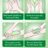 Plant Double-sided Hair Removal Wax Paper SADOER Armpit Hair Leg Hair Body Hair Removal Cream