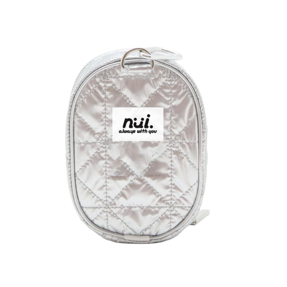CONC CO527 Quilted Stuffed Silver Nui. Pouch,