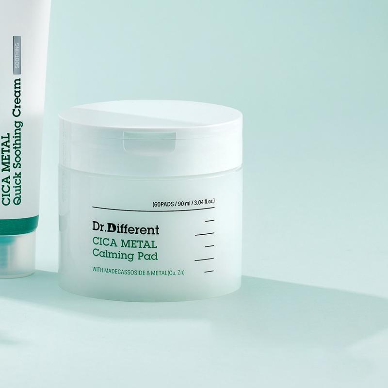 [Dr.Different] Cica Metal Calming Pad 90ml 60EA