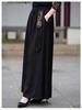 Premium Chinese Ethnic Crackle Pattern Tencel Embroidered Windbreaker for Women - Round Neck Spring/Autumn Coat