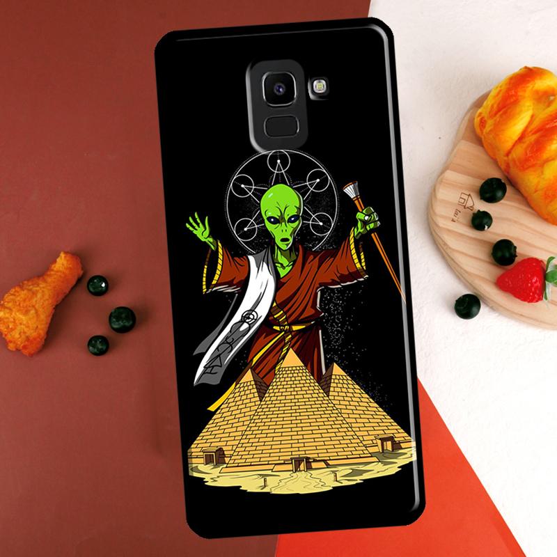 Space Alien Magic Case For Samsung Galaxy M54 M34 M14 M56 M36 M16 M31 M11 M13 M53 M12 M32 M52 M35 M55 M15 M06