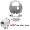Uniwersalny Podwójny Uchwyt na Wskaźniki 85mm 52mm Aluminiowy Montażowy do Samochodu Pokrywa Uchwytu Wskaźnika Auto Marine 1 Sztuka