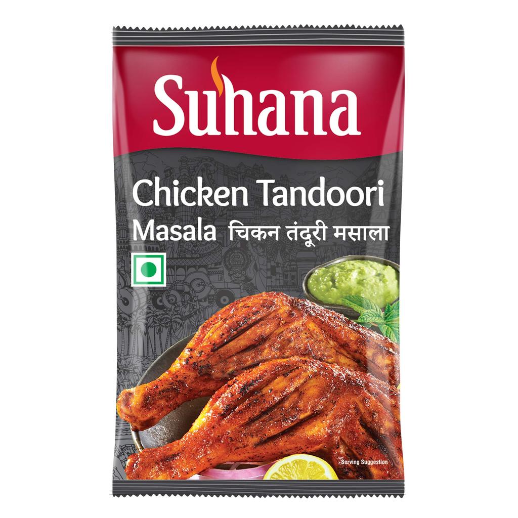 Suhana Chicken Tandoori Masala 200g Pouch x 2-400g