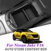 Central Armrest Box Organizer Tray Compatible For Nissan Juke F16 2024 Ert Accessories Plastic Storage Box