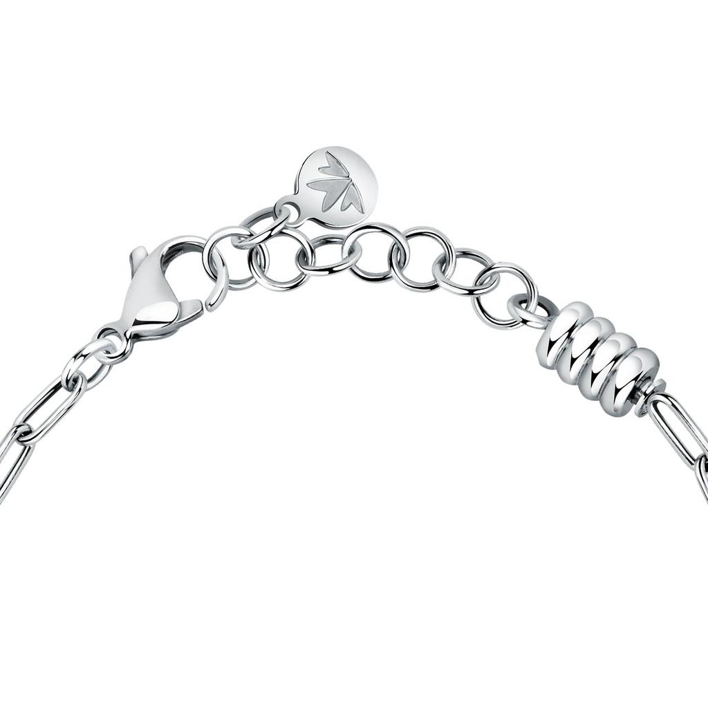 Morellato Drops Bracelet With Clear And Blue Crystals SCZ1380 For Women