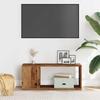 TV Stand Rustic Wood Look 80 x 24 x 32 cm Engineered Wood