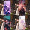 Kamishiro Rui Project Cool For Samsung S 25,24,23,22,30,21,10,9,Ultra,Plus,Lite,FE,4,5G Phone Case Black Soft Case
