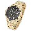 Montre homme - Raptor - Bracelet acier inoxydable - Mouvement quartz - Argenté