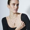 Collier - LUXENTER - Anthori - Perles blanches - Finition en or jaune 18 carats - Acier