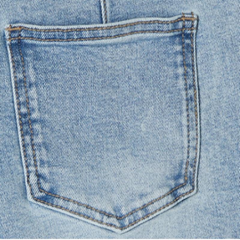  Shs Miss  Basic Straight Fit Denim Pants Ssmlp12070 Ll