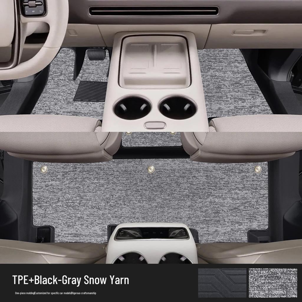 Full Coverage TPE Car Floor Mats for Ideal i8 - Interior Modification & Decoration Accessories