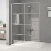 Silver Shower Wall 140x195 Cm Transparent ESG Glass