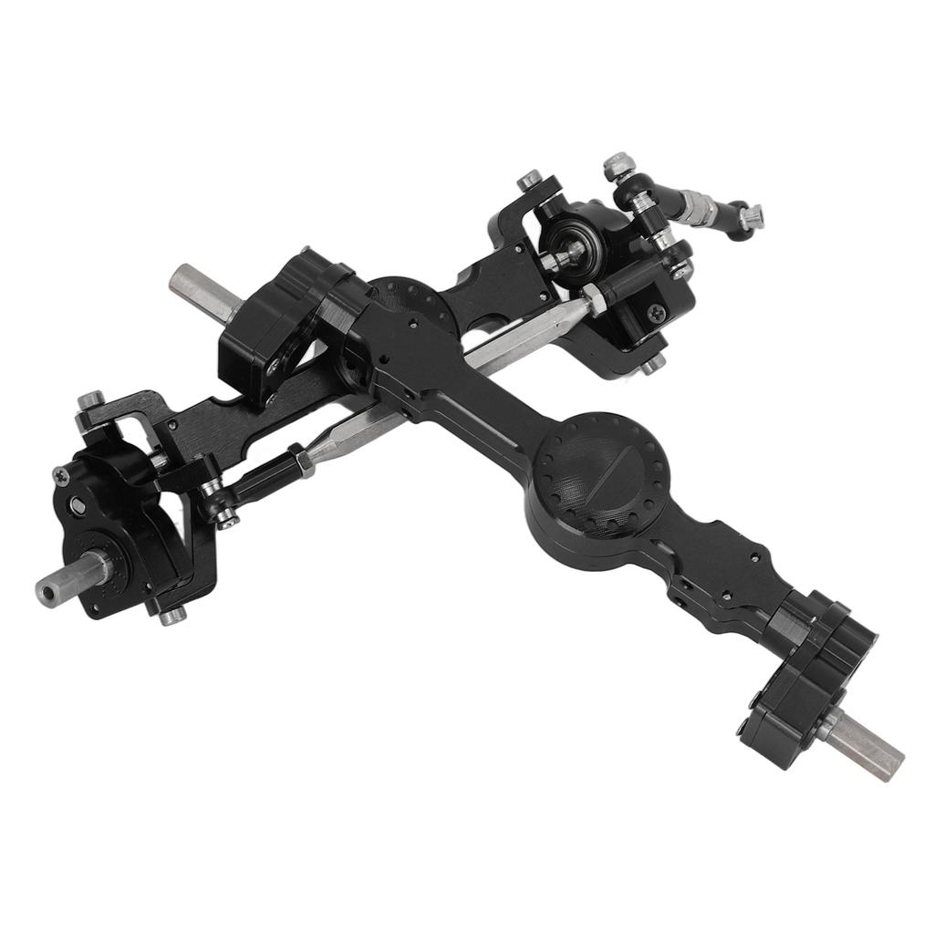 Metal Front Rear Axle Aluminium Alloy High Strength Accurate Stable Front Rear Bridge Axle for MN MN98 D90 1Celsius12