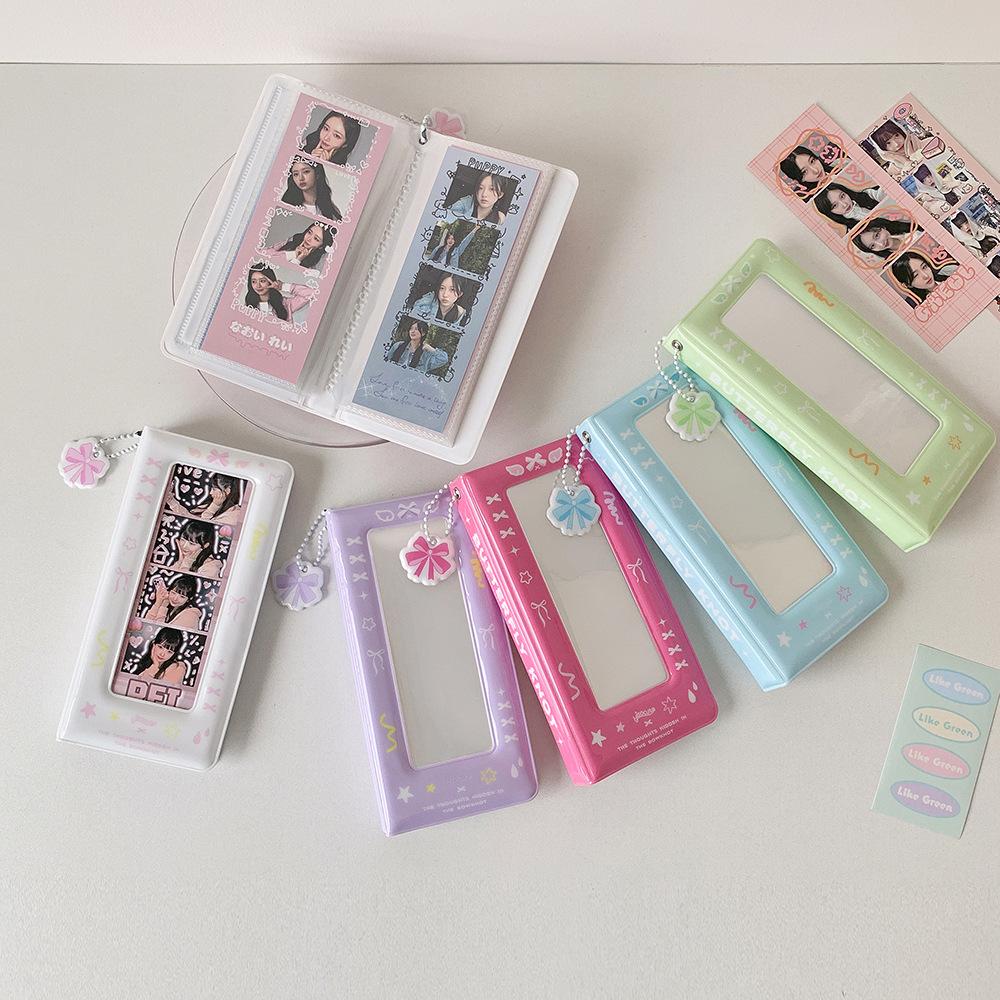 Decoration ID Photo Photocard Frame PVC Card Cover Idol Card Display Protector  Friends