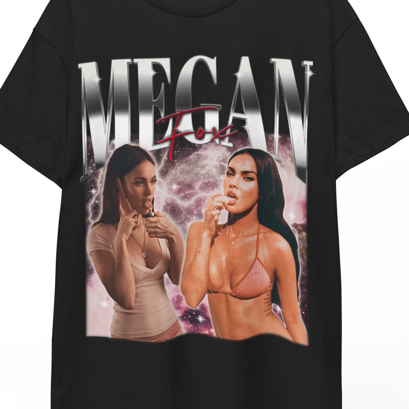 Megan Fox, Megan Fox Shirt, Megan Fox Tshirt, Megan Fox Poster, Actress Megan Fox Movies, Retro Megan Fox Tees, Vintage Megan Fox Clothing 2XL