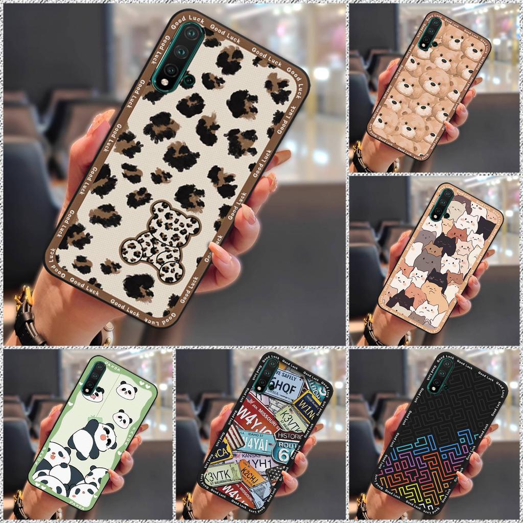Durable TPU Phone Case For Huawei Nova 5/Nove 5 Pro Cover Full Wrap Dirt-resistant Fashion Design Soft Case Waterproof