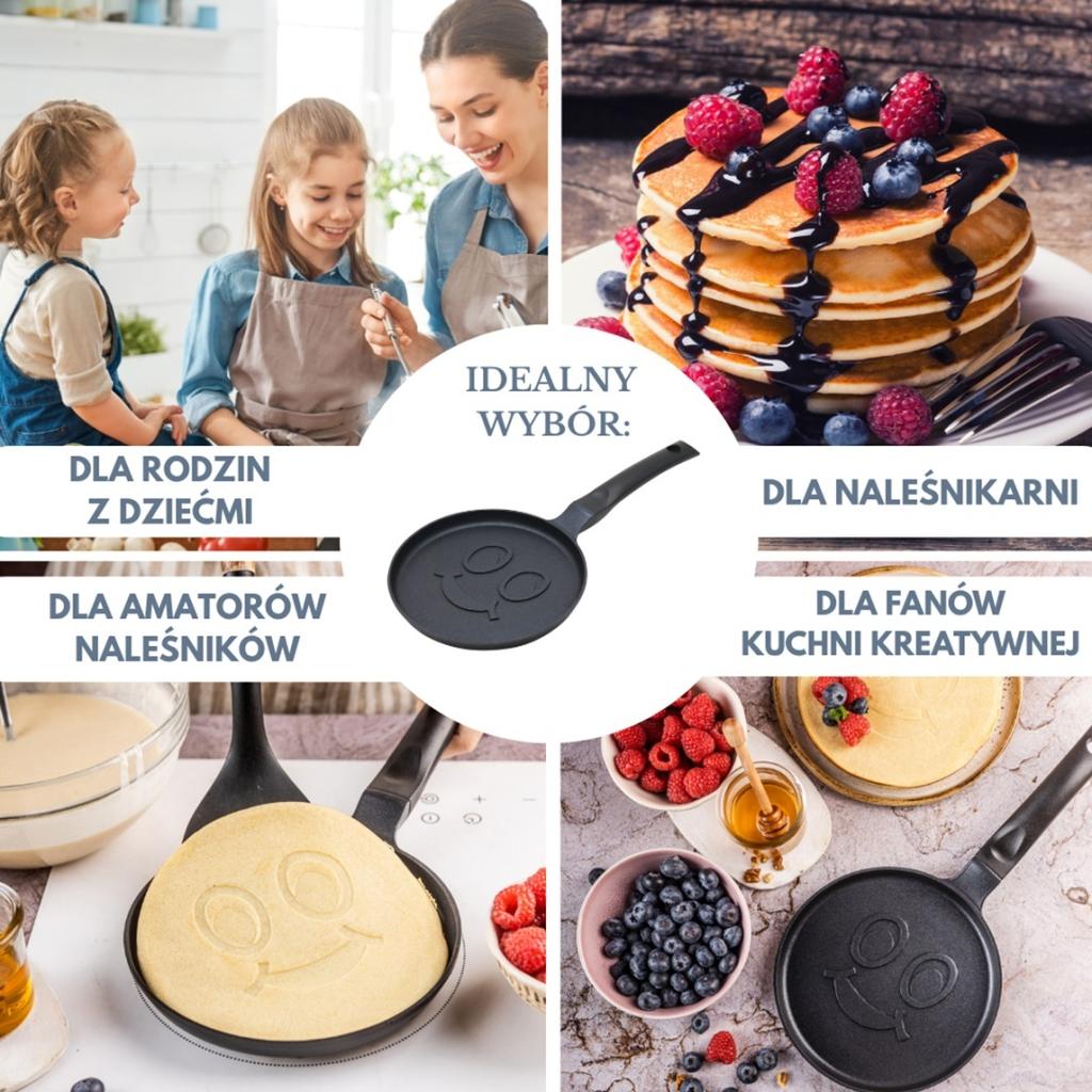 PATELNIA DO UŚMIECHNIĘTYCH NALEŚNIKÓW 18cm KLAUSBERG KB-7971