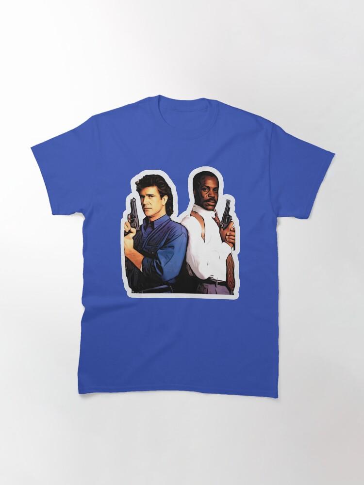 Lethal Weapon Action Movie American Police Motivational Lethal Weapon Martin Riggs And Roger Murtaugh Love You Classic T-Shirt