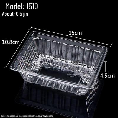 Yangge Lidless Clear Plastic Fruit Takeaway Box