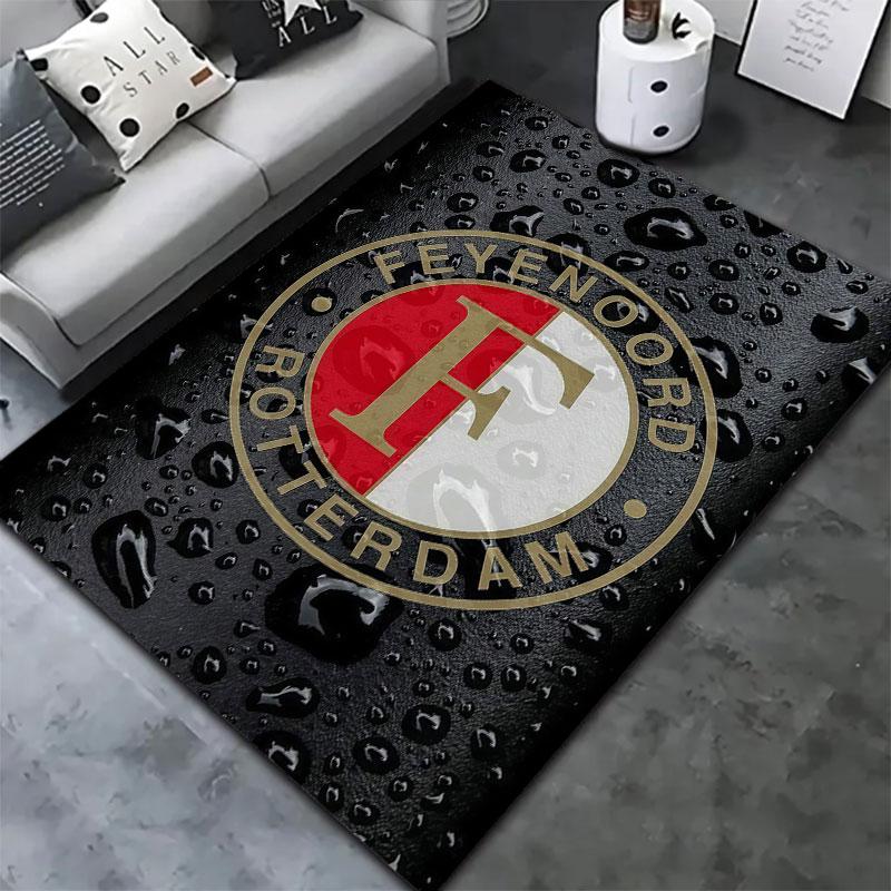 Feyenoord Carpet Rug for Living Room Bedroom Home Sofa Decoration,Kids play Non-slip Floor Mat