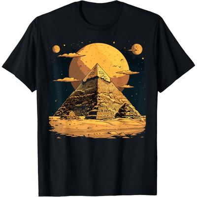 Egypt Egyptian Pyramid T-Shirt(6)