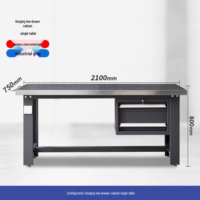 Stainless Steel Heavy Duty Anti-static Workbench for Workshop and Maintenance