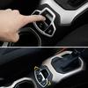 For Jeep Renegade BU 2015 2016 2017 2018 2019 2020 2021 2022 2023 2024 2025 ABS Car Hand Brake Button Panel Trim Cover Sticker