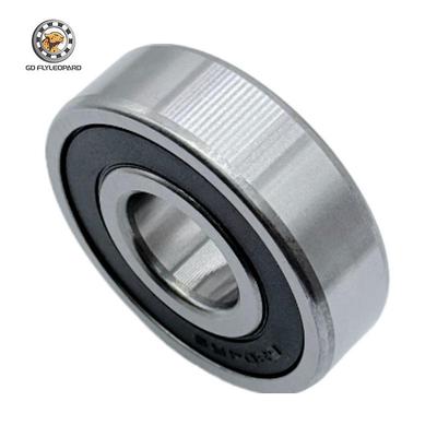 Wälzlagerstahl 6304RS, 20x52x15mm, doppelseitig gummidicht für Industriemotoren/Ventilatoren