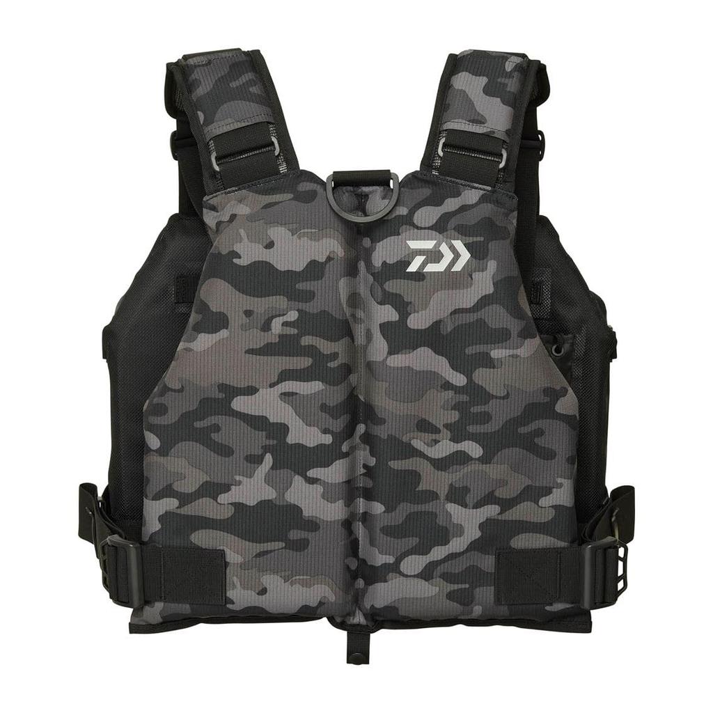 Daiwa Floating Game Vest Black Camo Free Size DF-6425