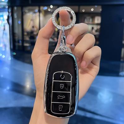 Tpu Car Key Shell Fob Holder Key Cover Case For Chery Tigo 7 8 Pro Max Omoda C5 Tigo 7 8 Plus Arrizo 5 Plus Accessories