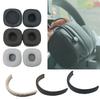 Protein Leather Headband Cushion/Replacement Earpad Enhances Comfort and Noise Isolation for Major V