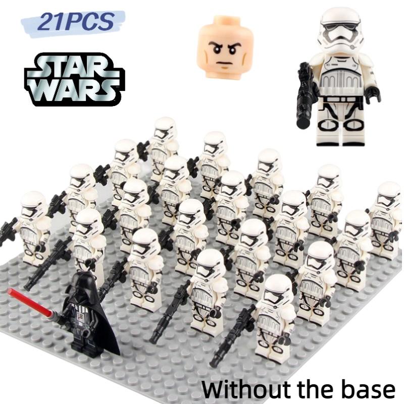 Klocki Budowlane Star Wars Żołnierz Klonowy 21 szt. Plastik ABS Zestaw Zabawek Moc