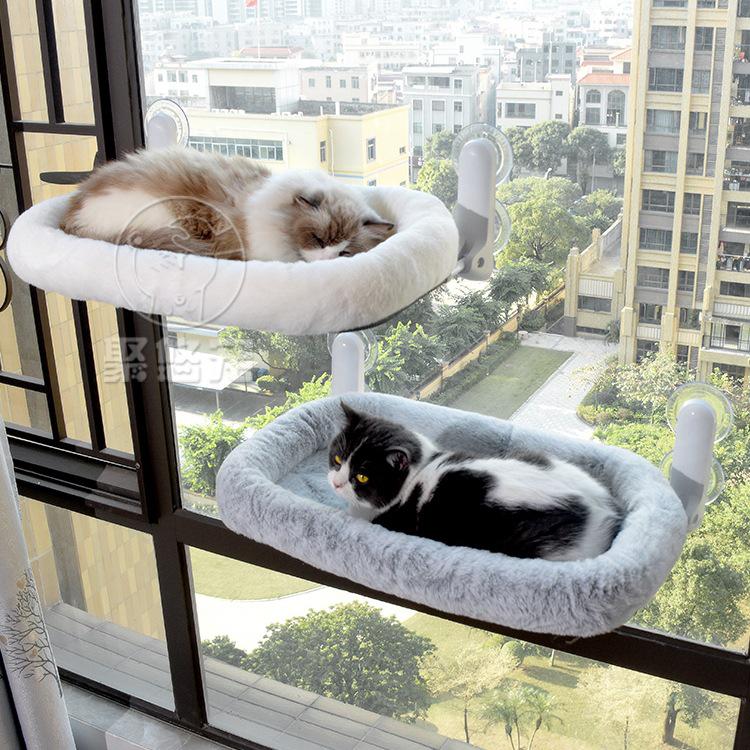 Cat Hammock: Window-Mounted Suction Cup Bed for Kittens