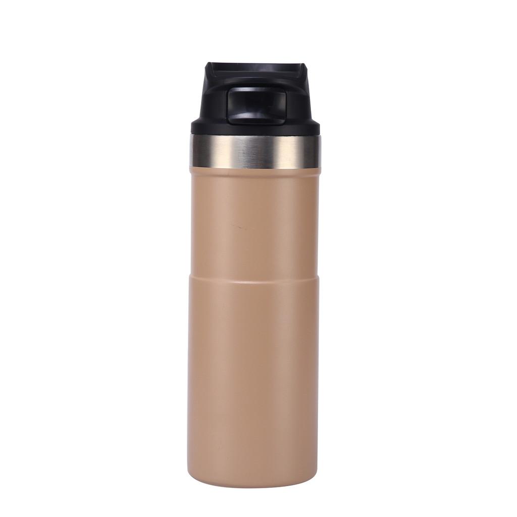 304 Stainless Steel Travel Mug With Leakproof For Outdoor Hiking And Cycling