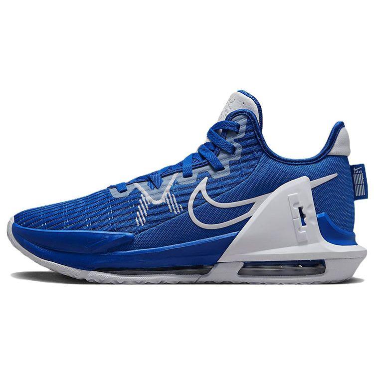 

Кроссовки унисекс Nike LeBron Witness 6 TB Game Royal сине-белые DO9843-401